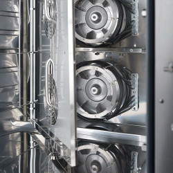 Конвекционная печь GGM Gastro 600x400 BKDV1200-2SM#HENV10N (Inox/Black) Thumb