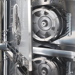 Конвекционная печь GGM Gastro 600x400 BKDV705-2SM#HENV4N (Black/Inox) Thumb