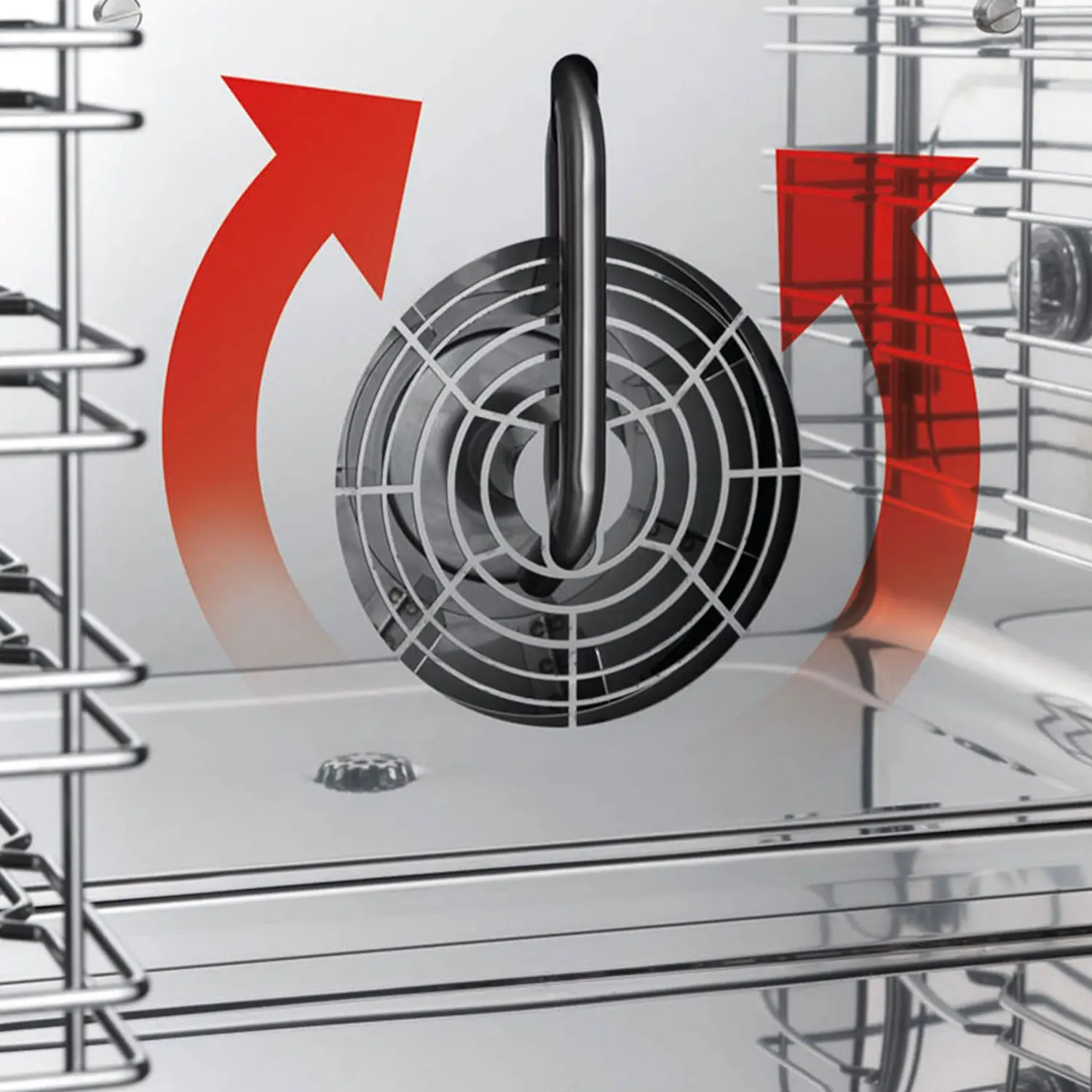 Конвекционная печь GGM Gastro 600x400 BKDV705-2SM#HENV4N (Black/Inox) - 4