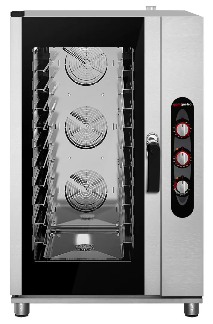Конвекционная печь GGM Gastro 600x400 BOMV10 (Inox/Black)