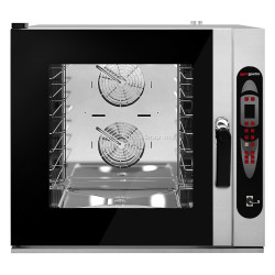 Конвекционная печь GGM Gastro 600x400 EHLBDV664 (Inox/Black)