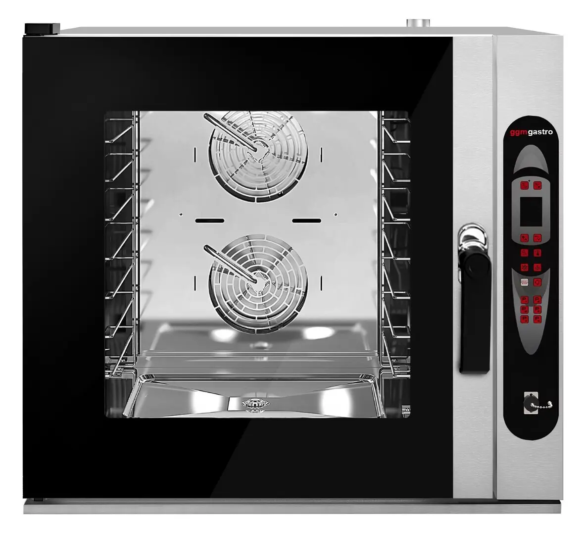 Конвекционная печь GGM Gastro 600x400 EHLBDV664 (Inox/Black)