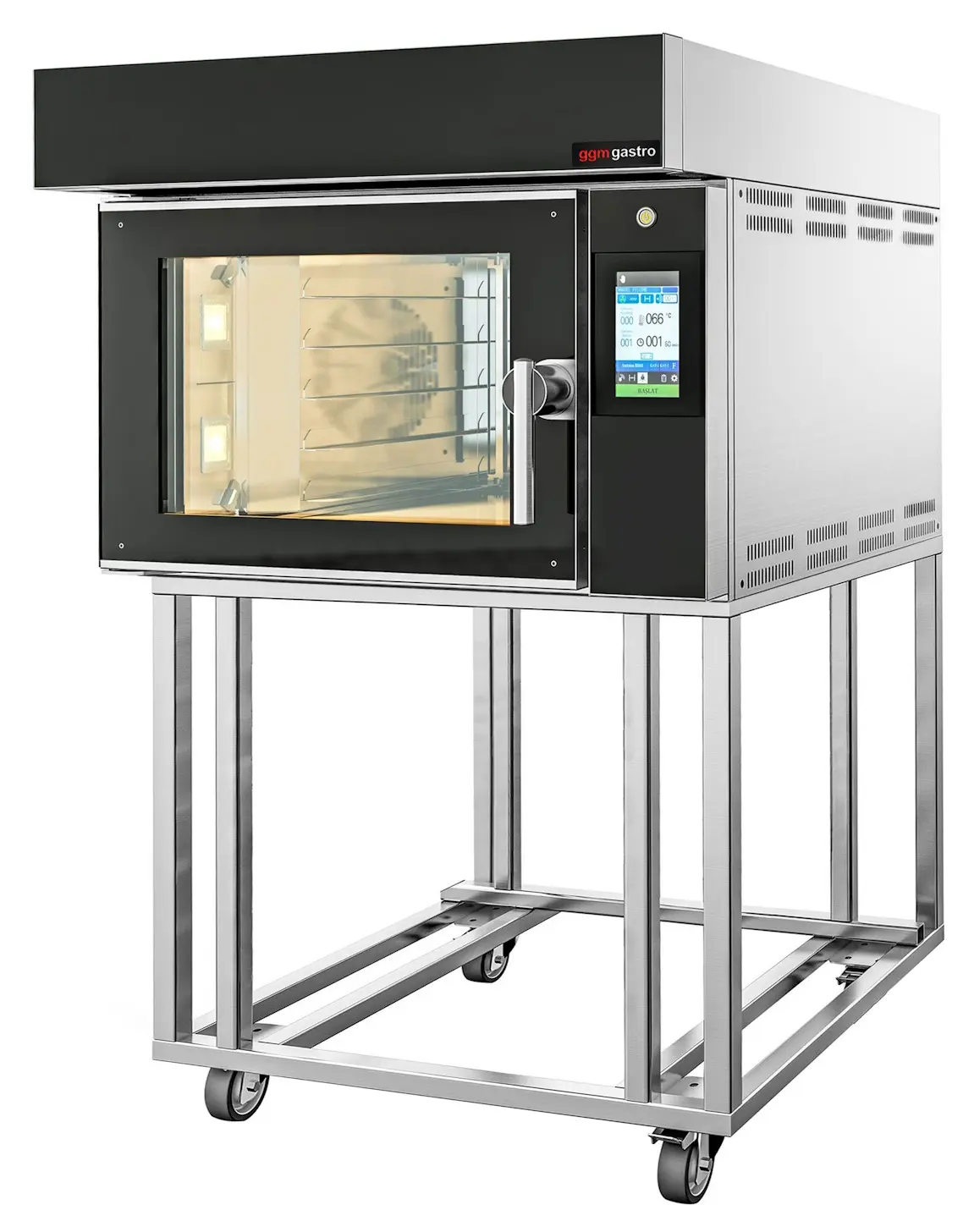Печь с функцией расстойки GGM Gastro KDUGMK564 (Black/Inox) - 3