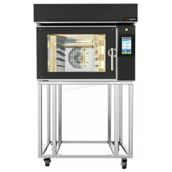 Печь с функцией расстойки GGM Gastro KDUGMK564 (Black/Inox)