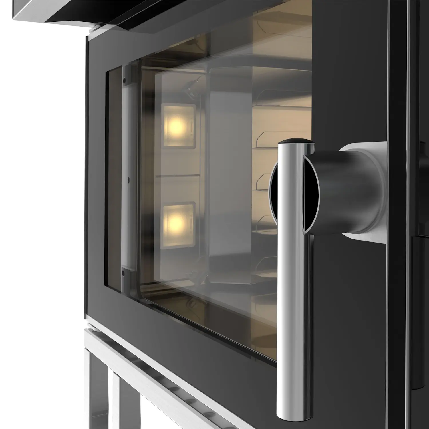 Печь с функцией расстойки GGM Gastro KDUGMK564 (Black/Inox) - 7