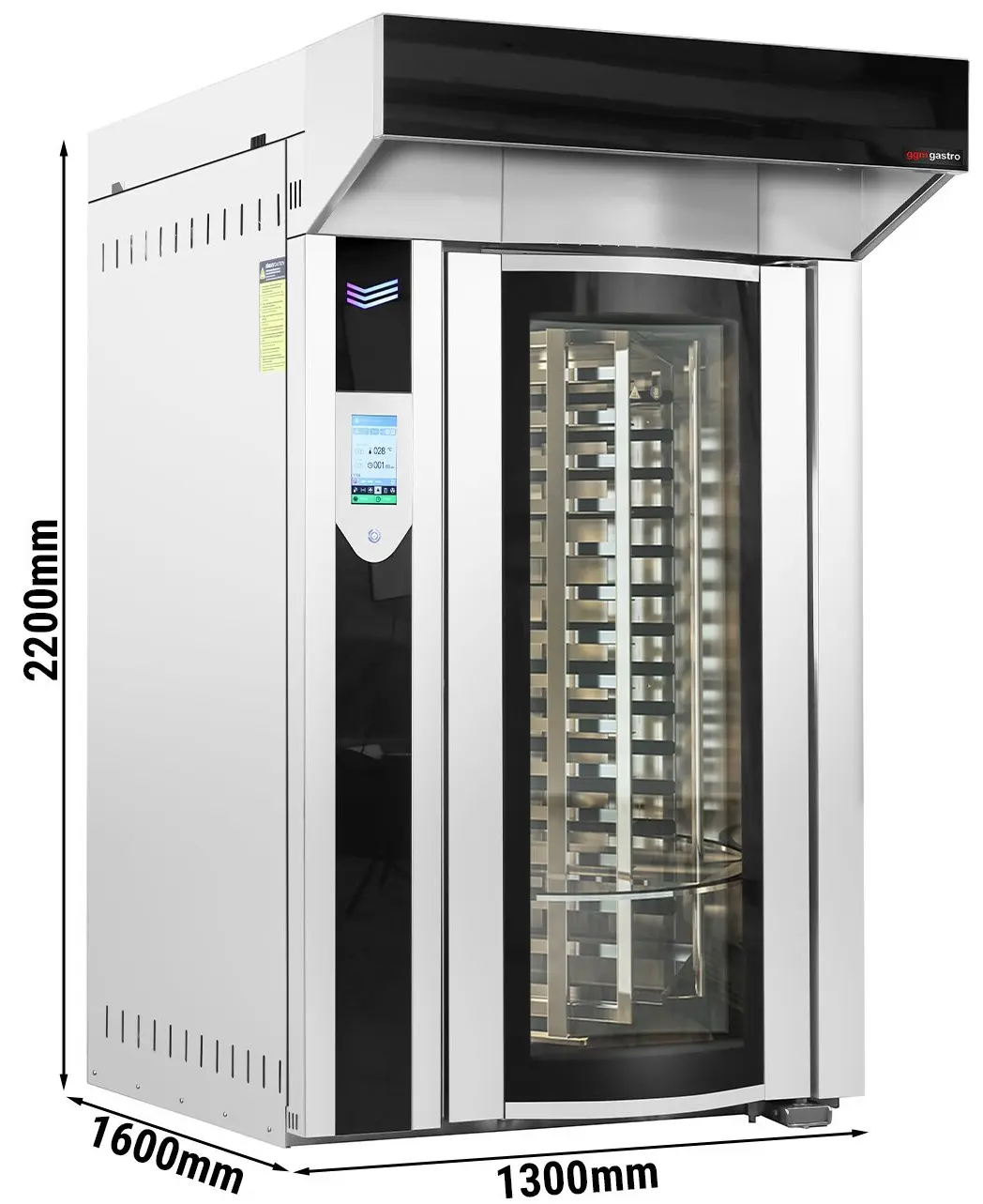 Ротационная печь GGM Gastro BROME (Inox) - 8