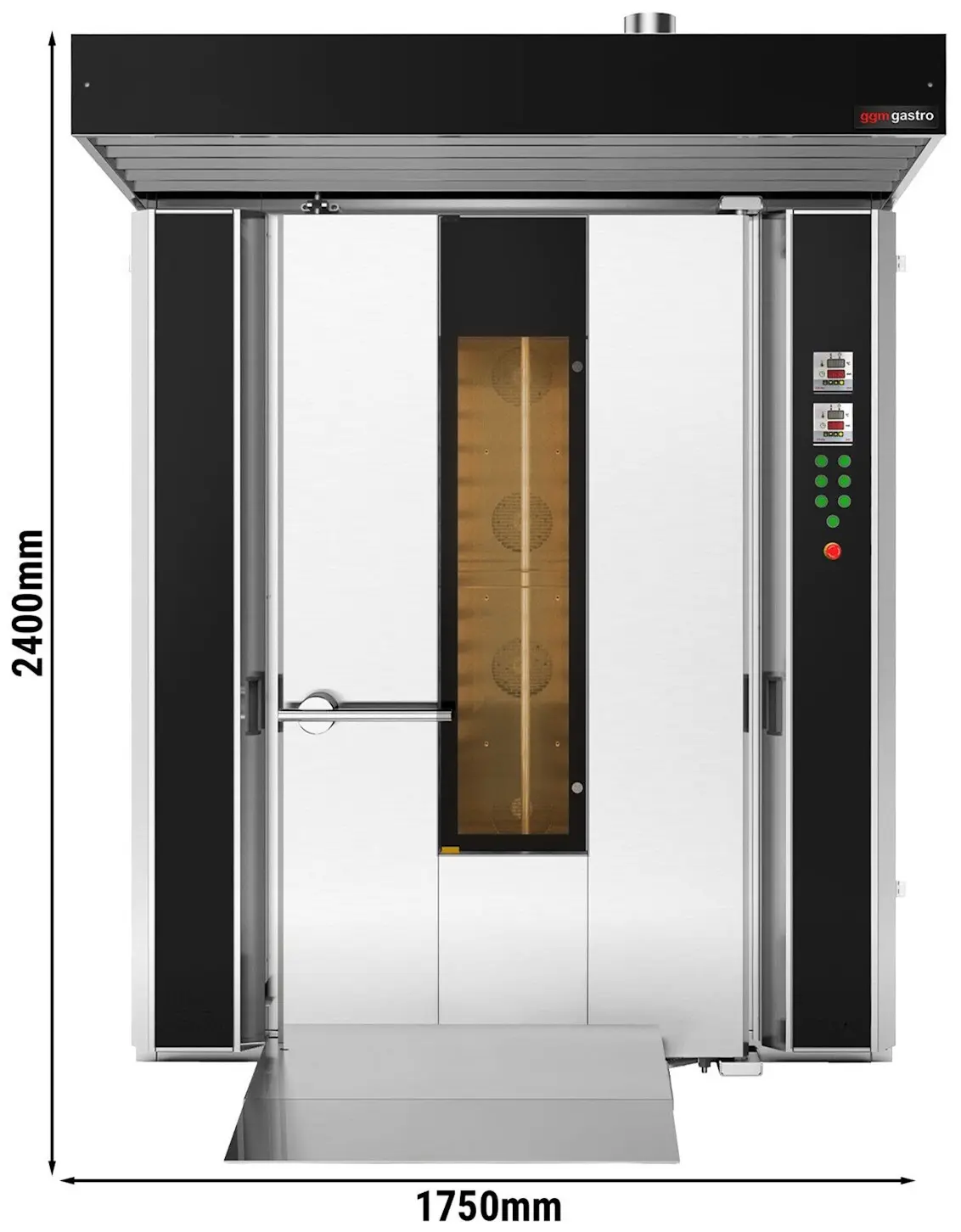 Ротационная печь GGM Gastro EBORM (Inox) - 7