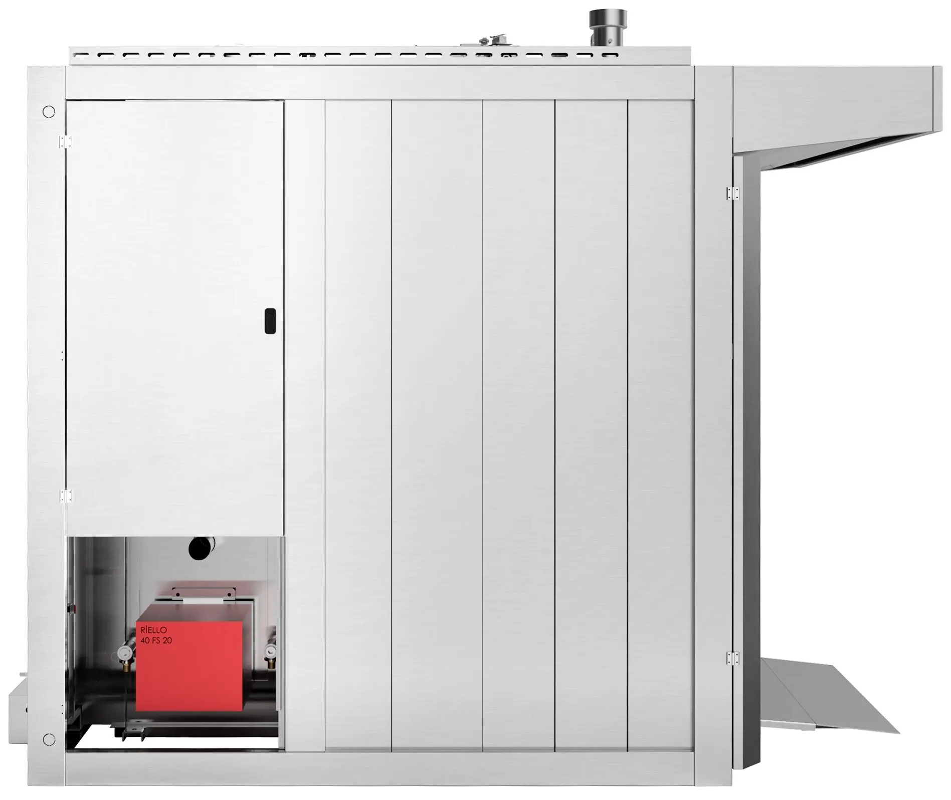 Cuptor rotativ GGM Gastro GBORM (Inox) - 3