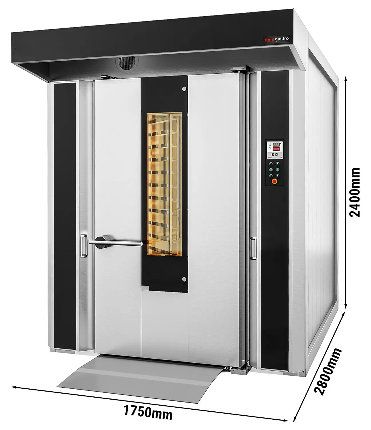 Cuptor rotativ GGM Gastro GBORM (Inox) - 7