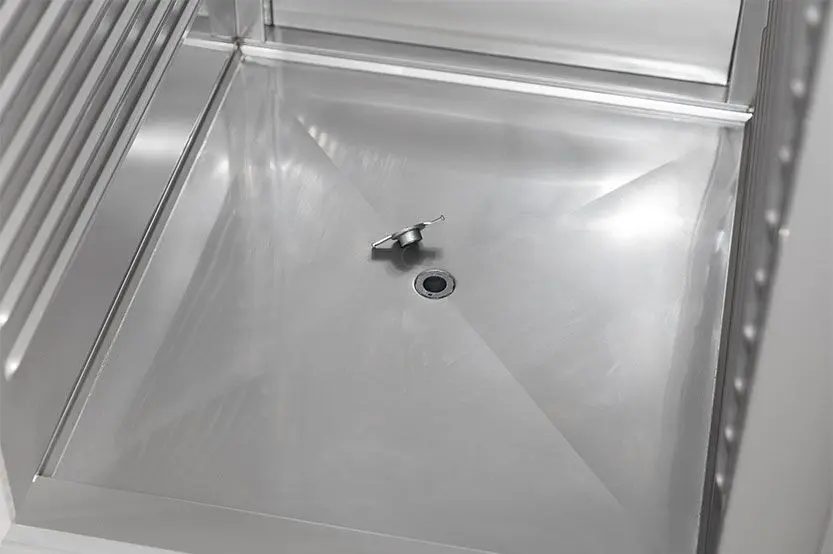 Холодильно-морозильный шкаф GGM Gastro Premium KTKF1400D (Inox) - 6