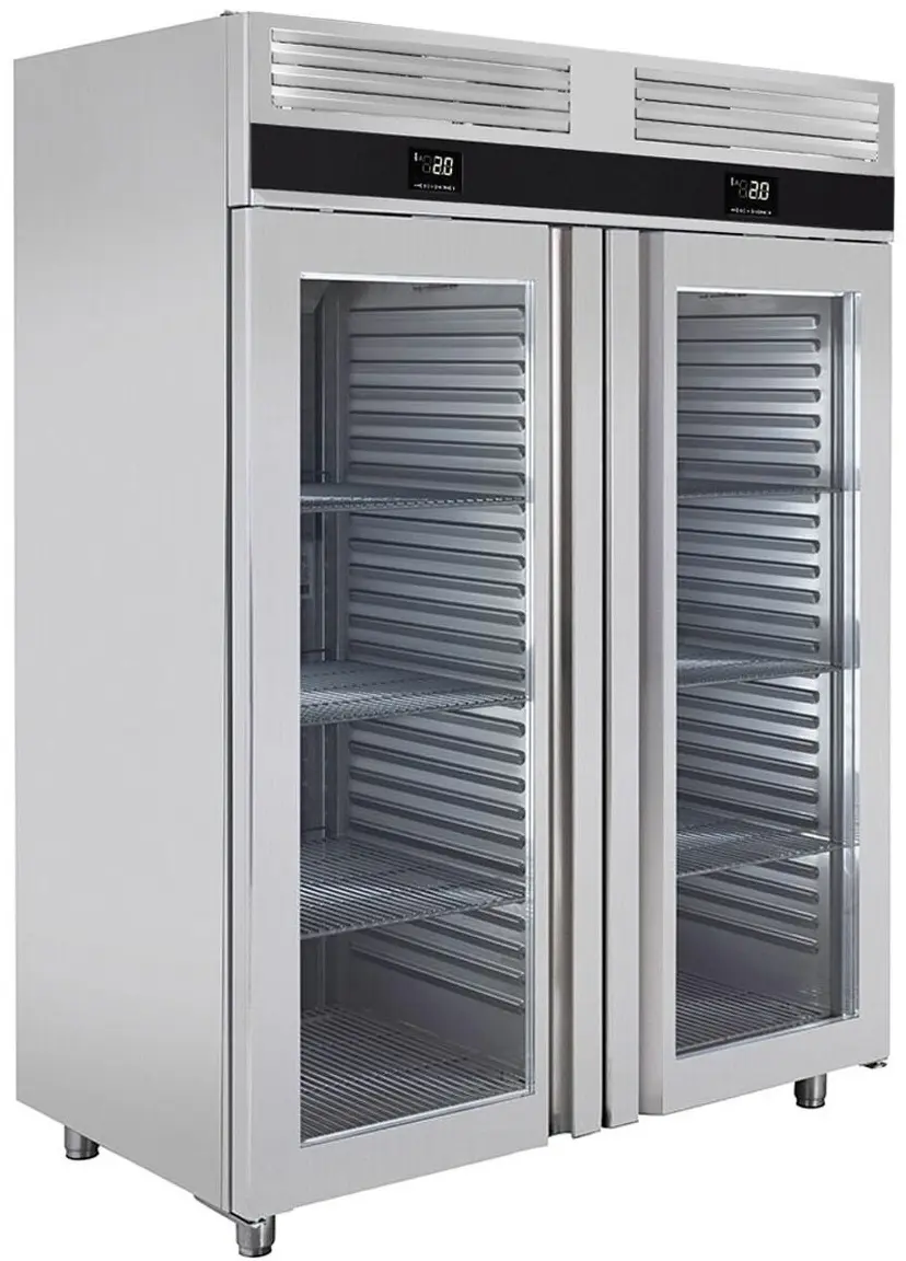 Combinație frigider-congelator GGM Gastro Premium KTKF1400GD (Inox) - 3