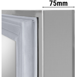 Combinație frigider-congelator GGM Gastro Premium Plus KGI148T2MT (Inox) Thumb
