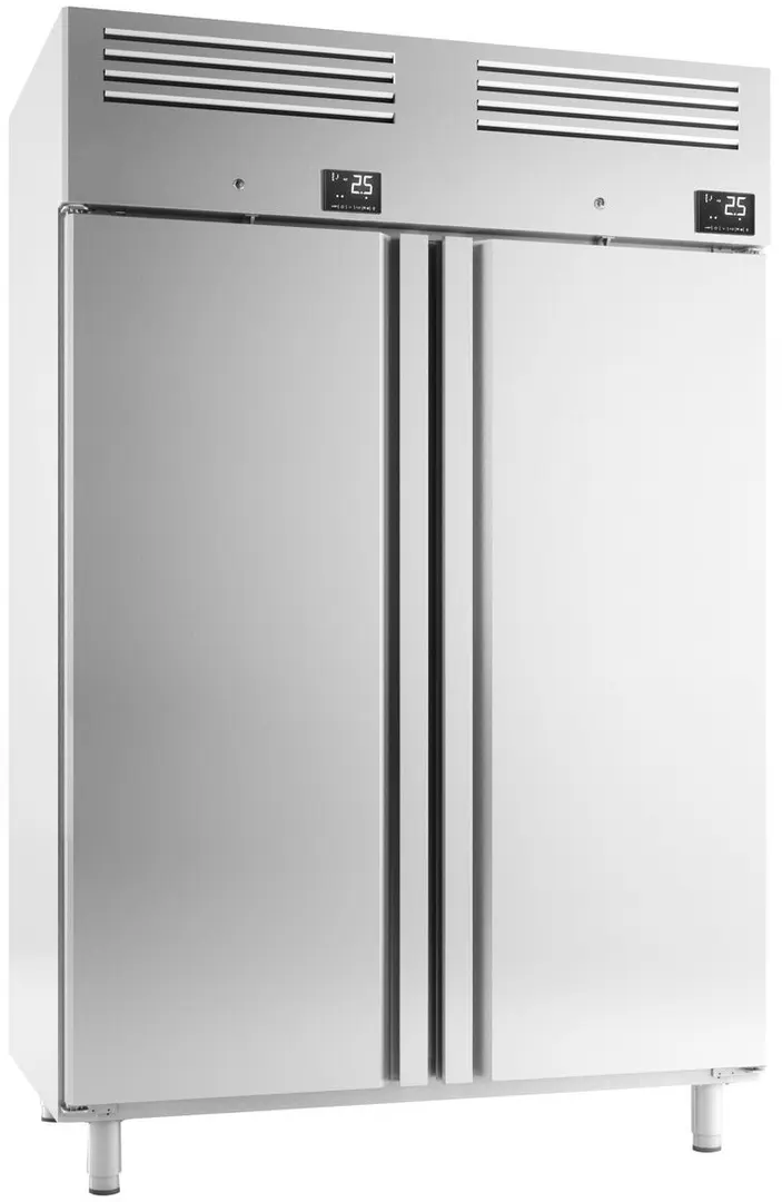 Combinație frigider-congelator GGM Gastro Premium Plus KGI148T2MT (Inox)