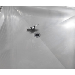 Frigider-congelator cu compartiment de soc termic GGM Gastro Premium KTKF1400T3D (Inox) Thumb