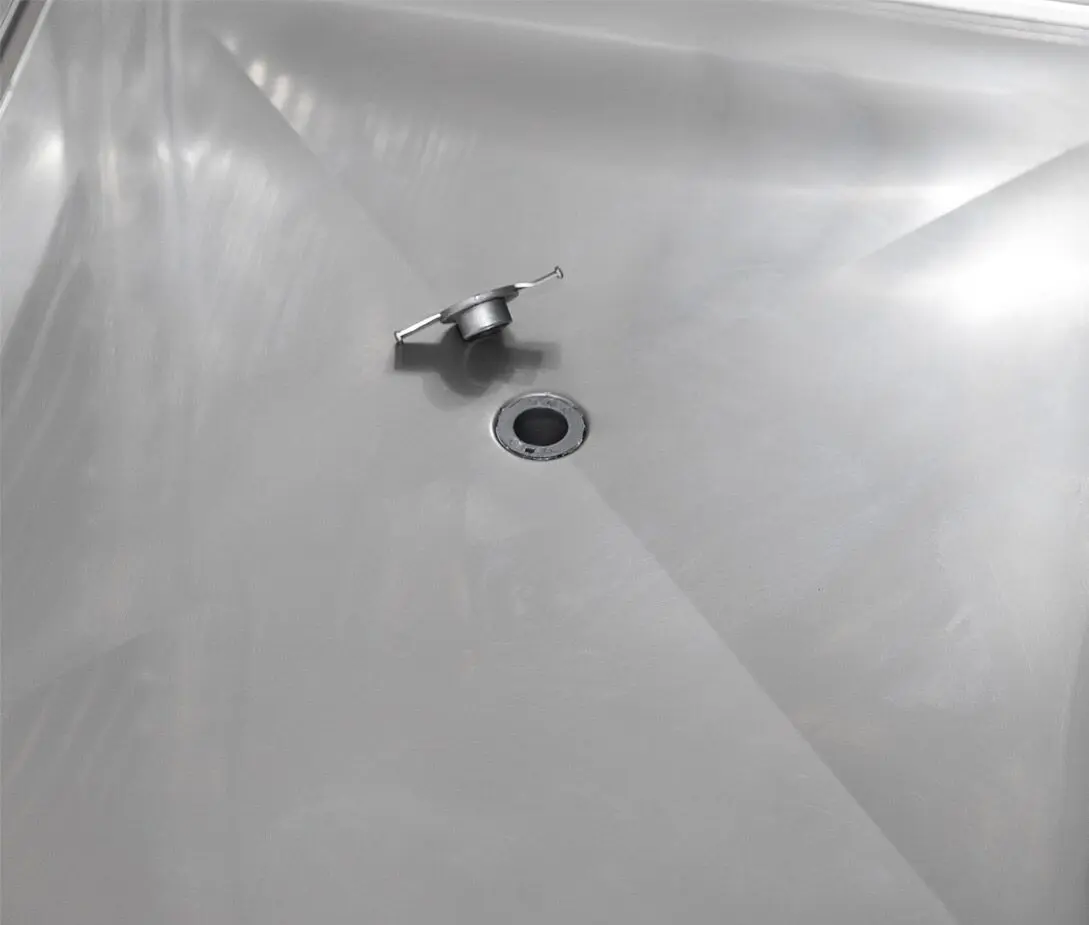 Frigider-congelator cu compartiment de soc termic GGM Gastro Premium KTKF1400T3D (Inox) - 6