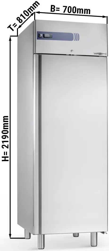 Dulap frigorific pentru paste GGM Gastro Premium Plus PKSSA585N (Inox) - 3