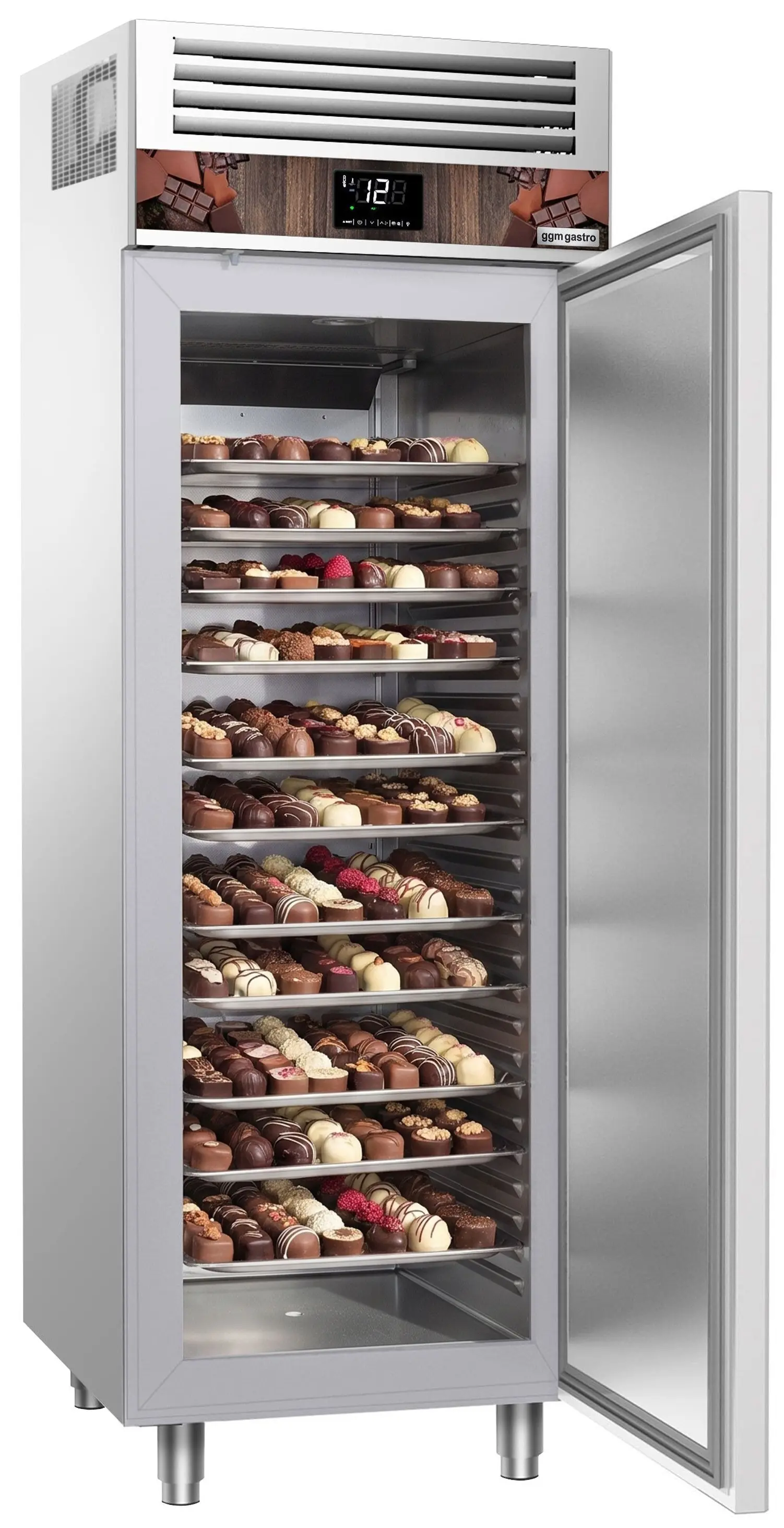 Dulap frigorific pentru ciocolată GGM Gastro Premium SKSF700 (Inox) - 2