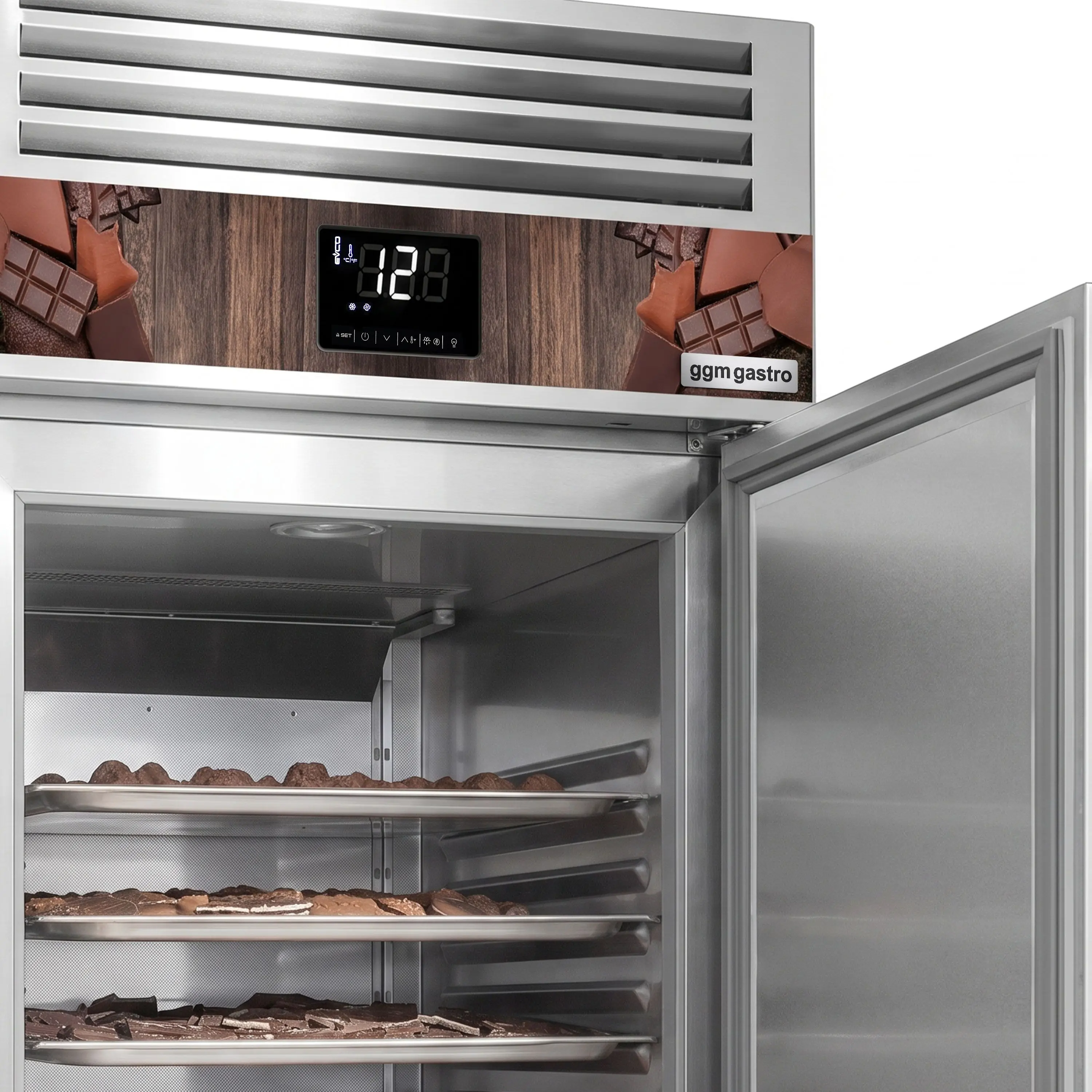 Dulap frigorific pentru ciocolată GGM Gastro Premium SKSF700 (Inox) - 4