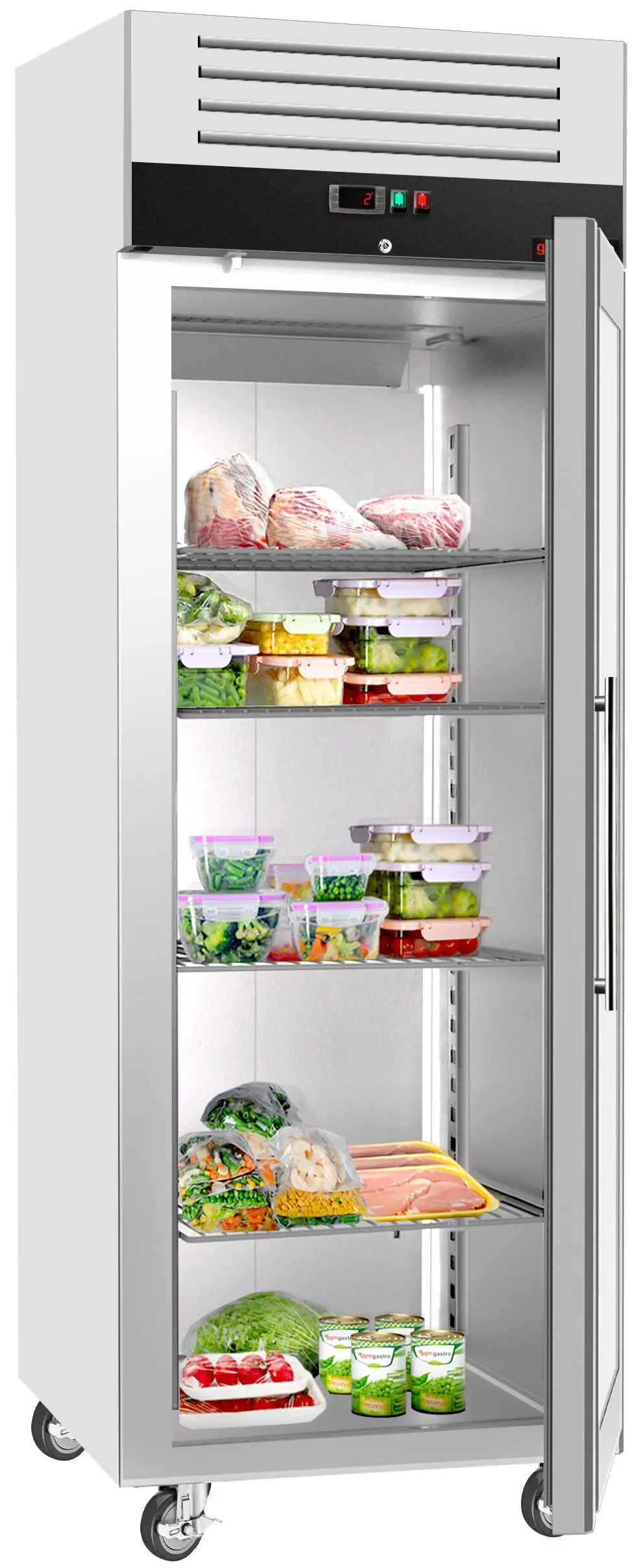 Dulap frigorific GGM Gastro Eco KG700GND (Inox) - 6