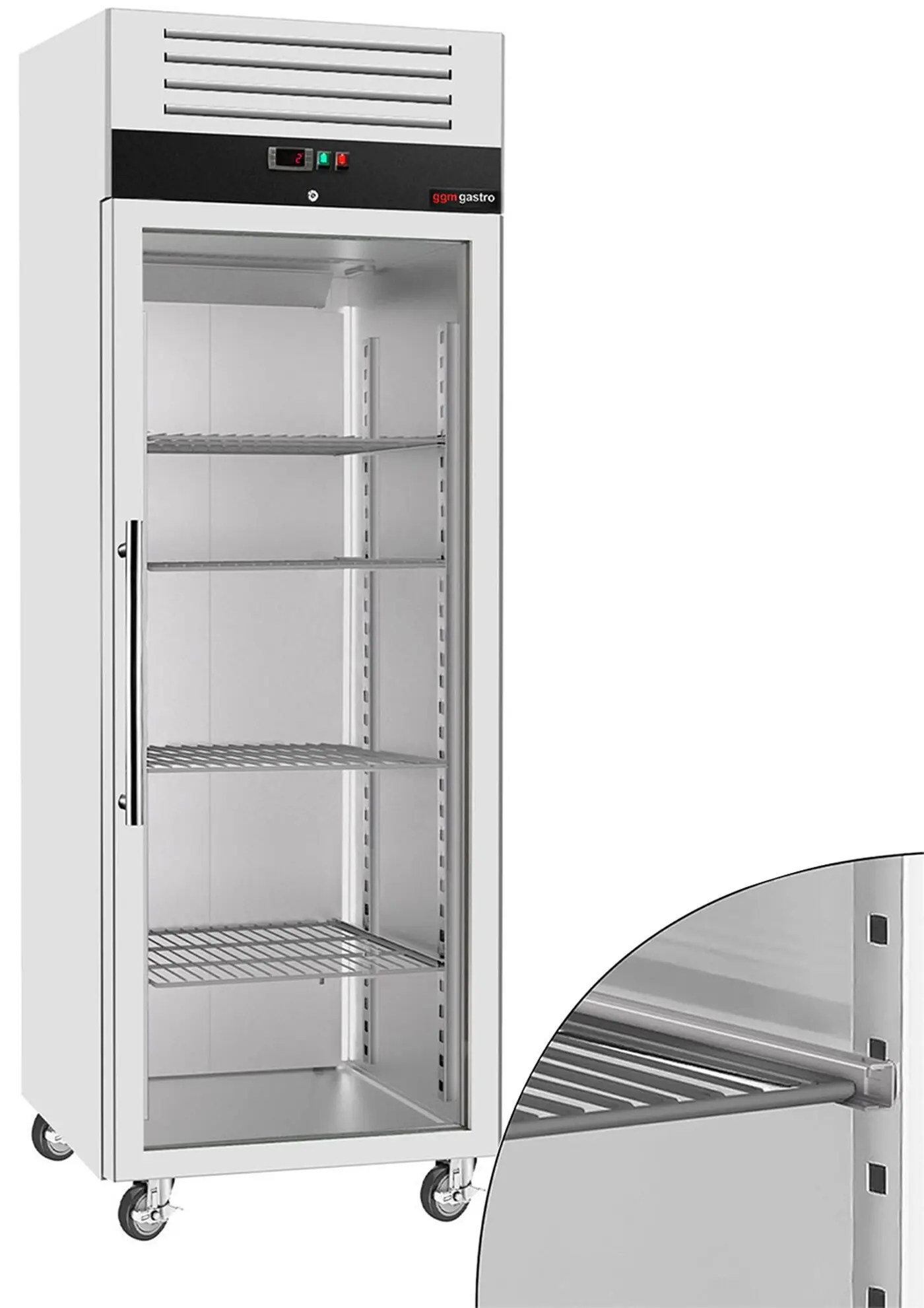 Dulap frigorific GGM Gastro Eco KG700GND (Inox) - 10