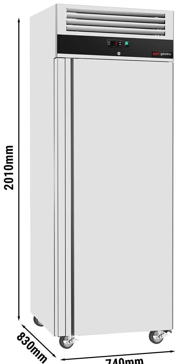 Dulap frigorific GGM Gastro Eco KG700ND (Inox) - 12