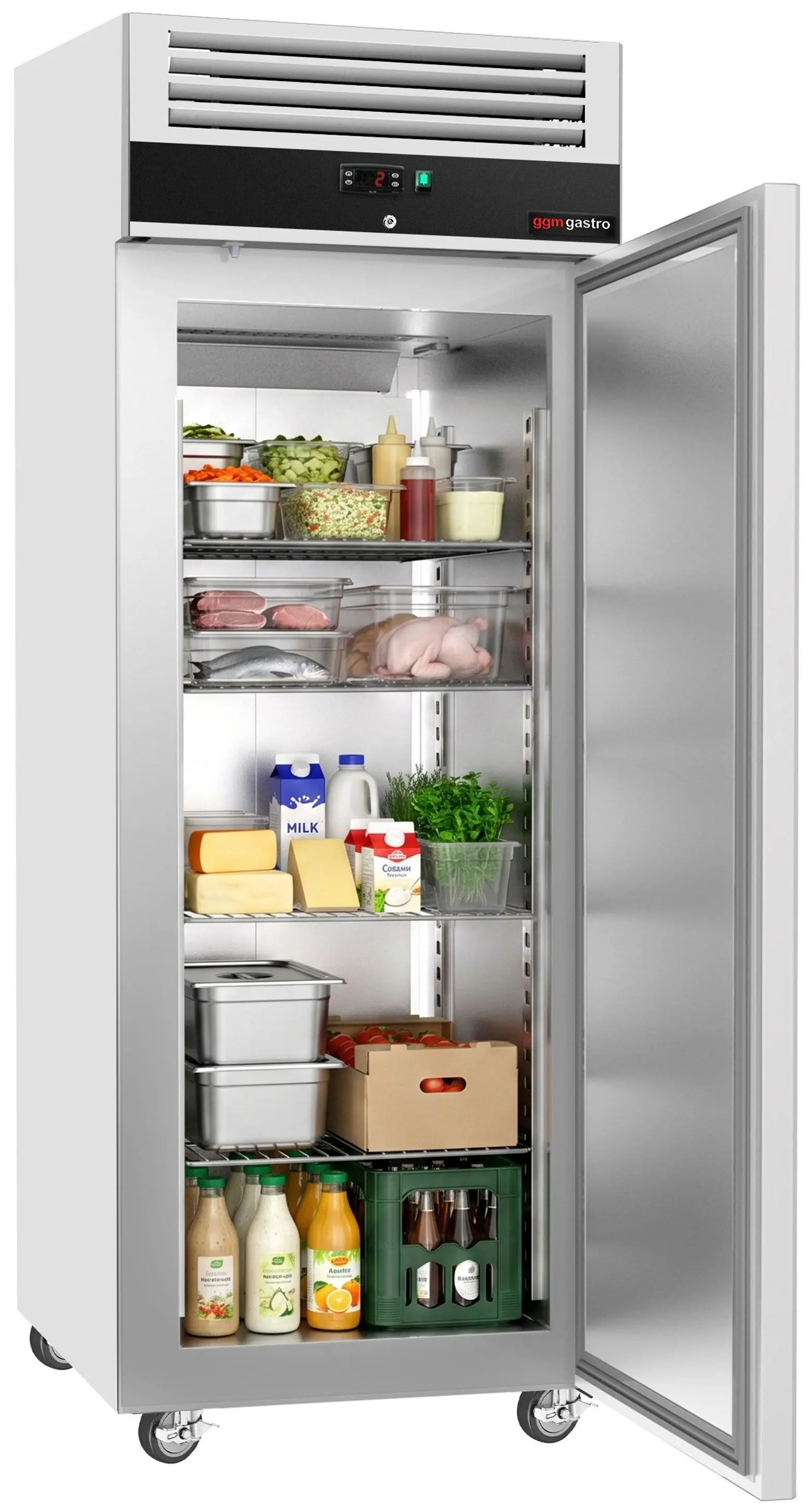 Dulap frigorific GGM Gastro Eco KG700ND (Inox) - 4