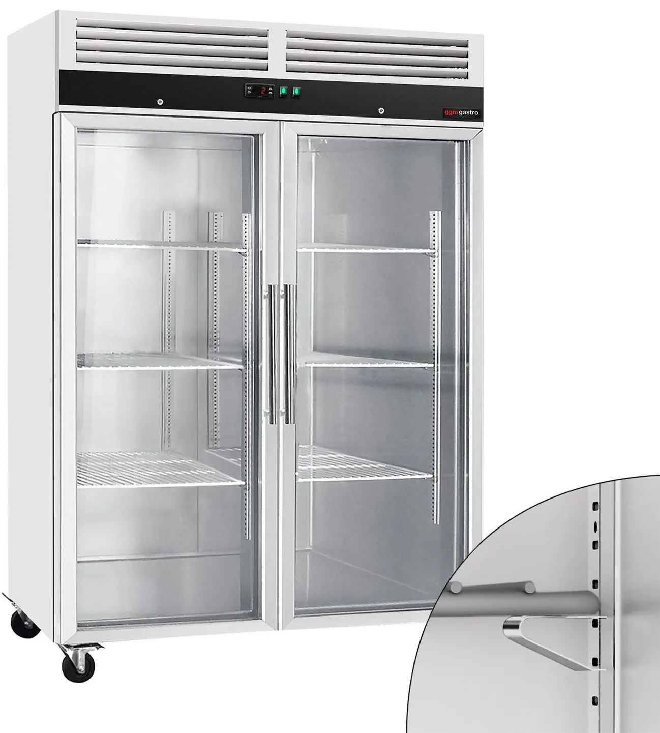 Dulap frigorific GGM Gastro Eco KS1200GND (Inox) - 2