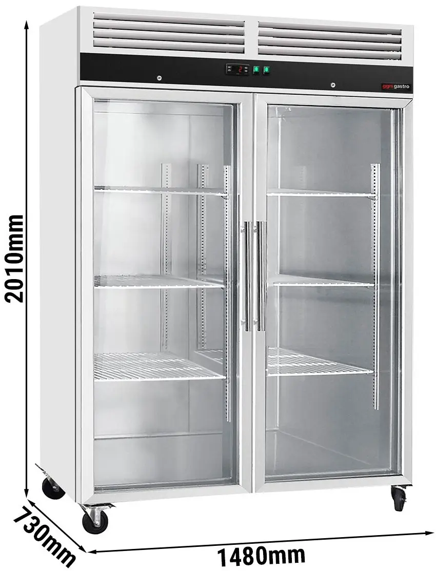 Dulap frigorific GGM Gastro Eco KS1200GND (Inox) - 6