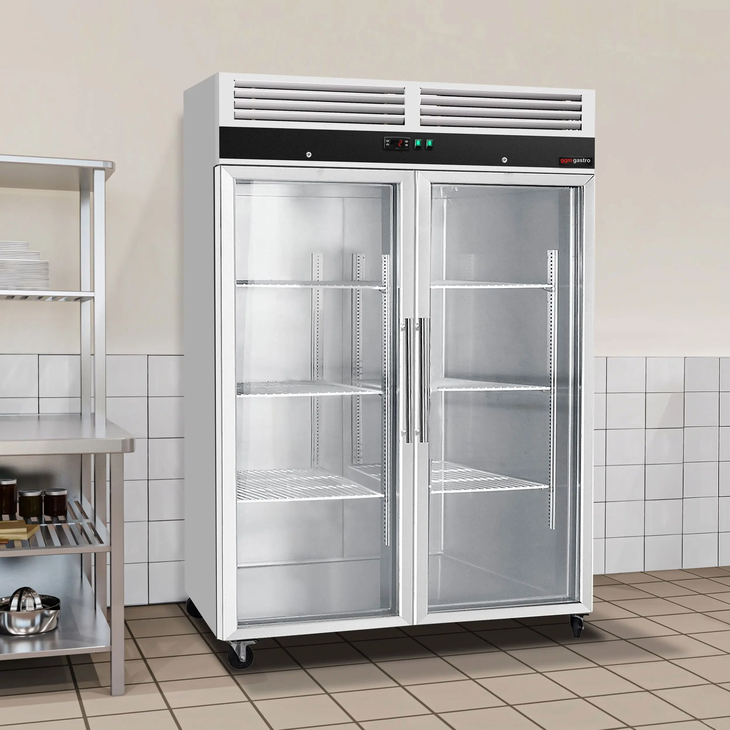 Dulap frigorific GGM Gastro Eco KS1200GND (Inox) - 8