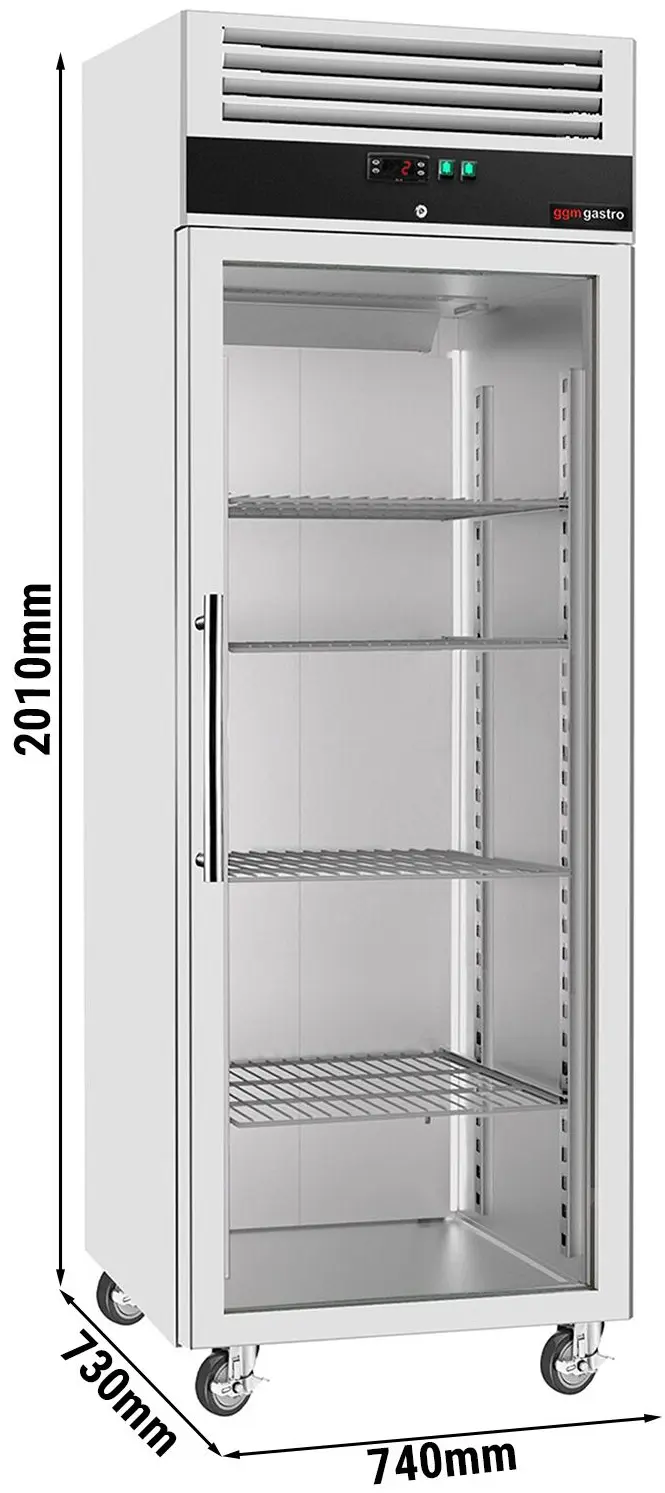 Dulap frigorific GGM Gastro Eco KS600GND (Inox) - 11