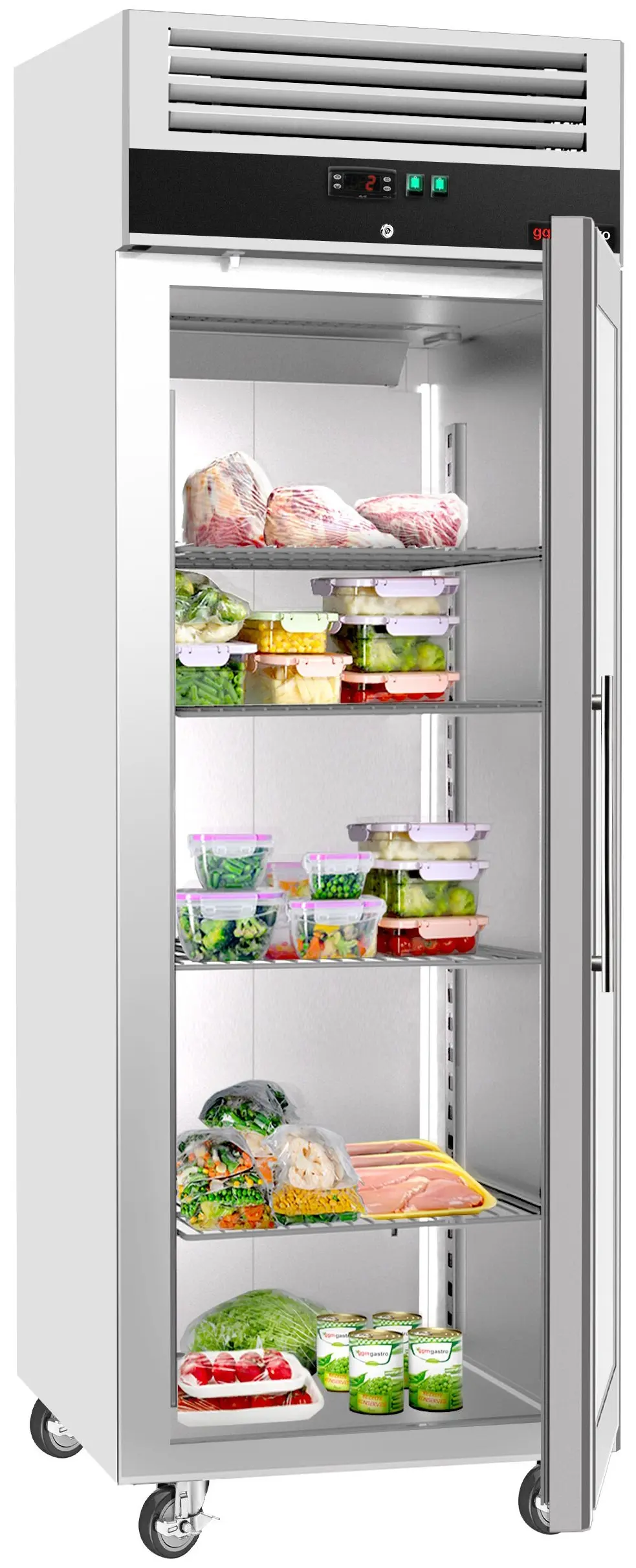 Dulap frigorific GGM Gastro Eco KS600GND (Inox) - 4