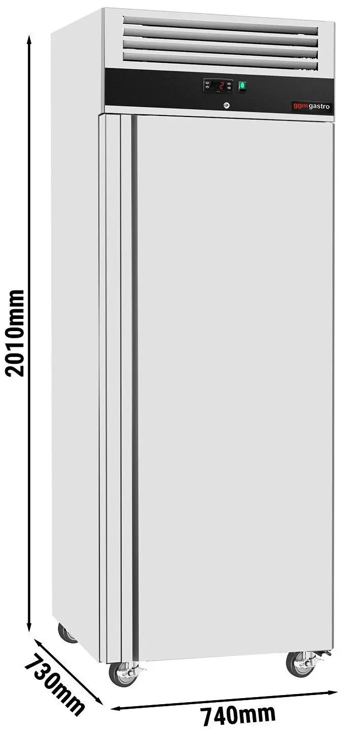 Dulap frigorific GGM Gastro Eco KS600ND (Inox) - 12