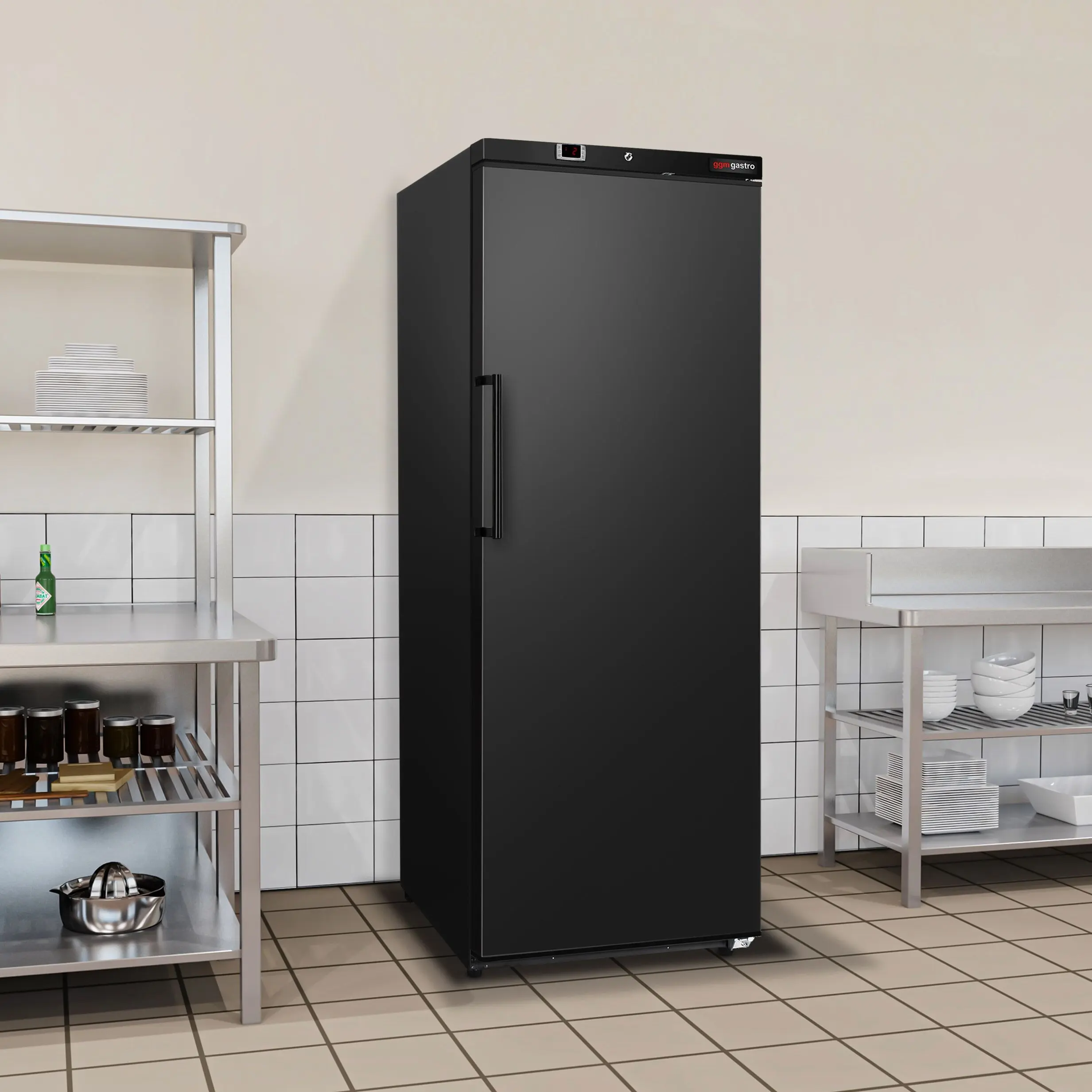 Dulap frigorific GGM Gastro Eco KSBL400 (Black) - 12
