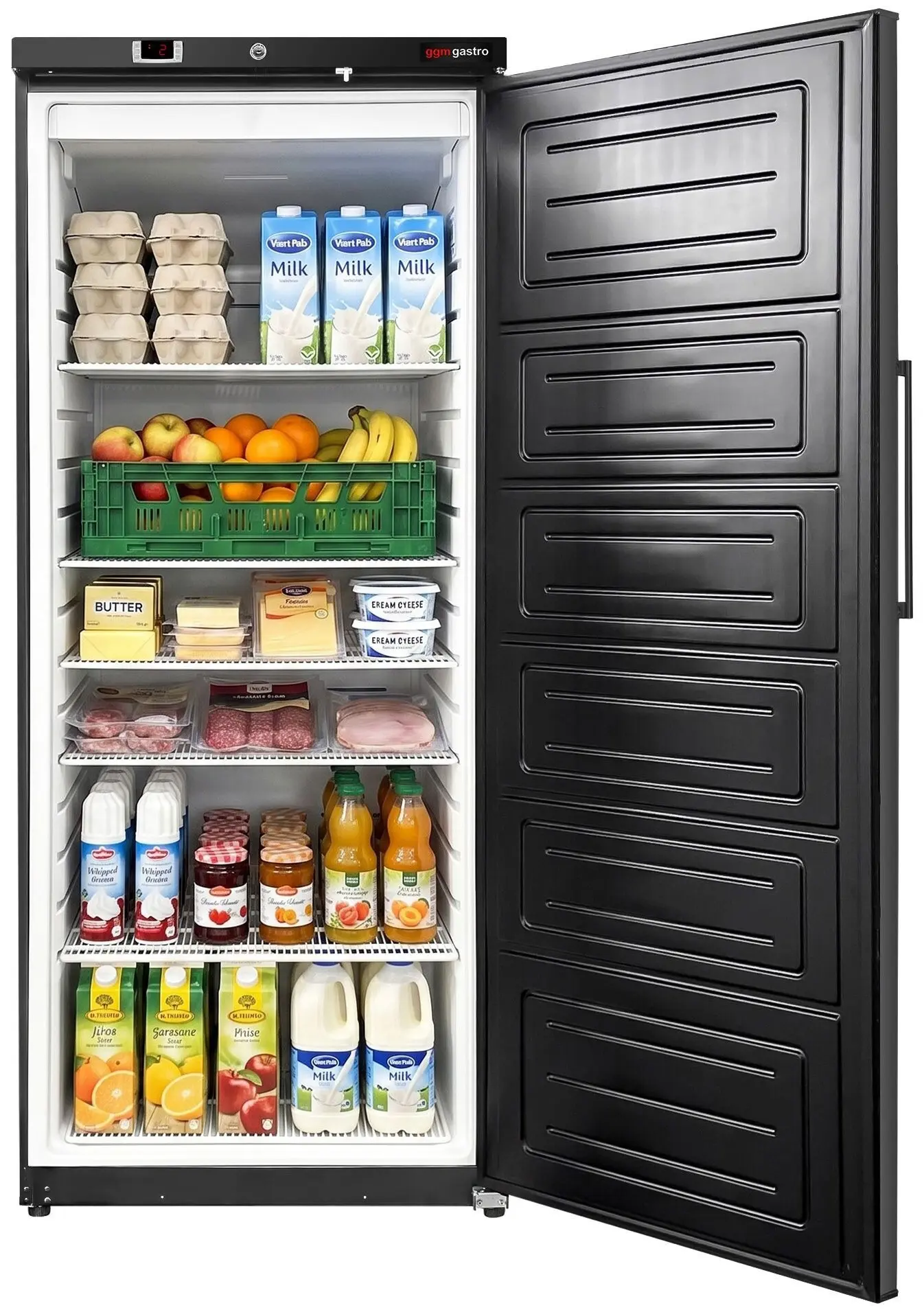 Dulap frigorific GGM Gastro Eco KSBL400 (Black) - 4