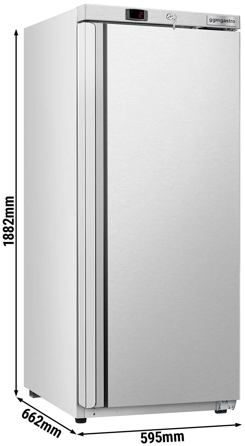 Dulap frigorific GGM Gastro Eco KSBL400E (Inox) - 12
