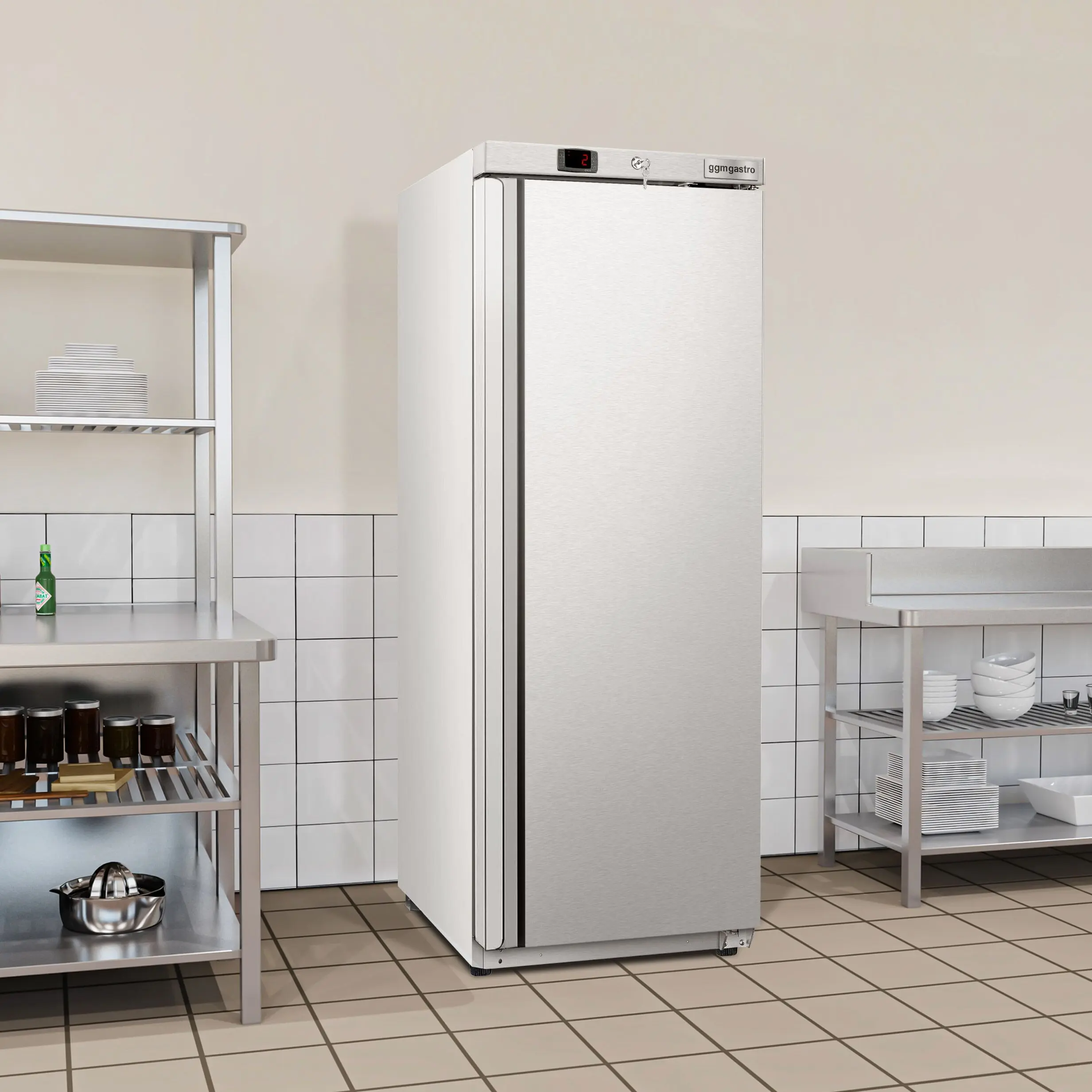 Dulap frigorific GGM Gastro Eco KSBL400E (Inox) - 14