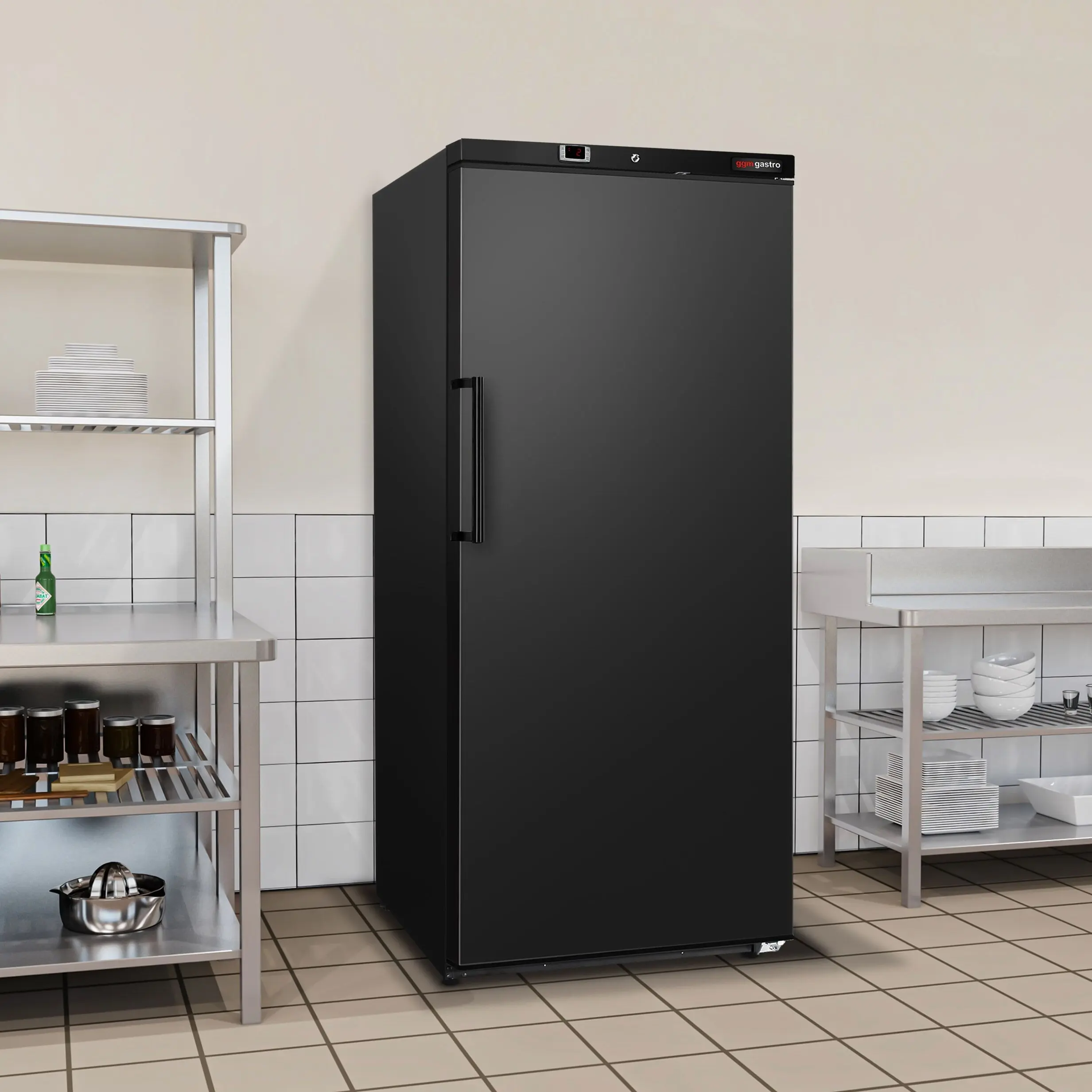 Dulap frigorific GGM Gastro Eco KSBL600 (Black) - 12
