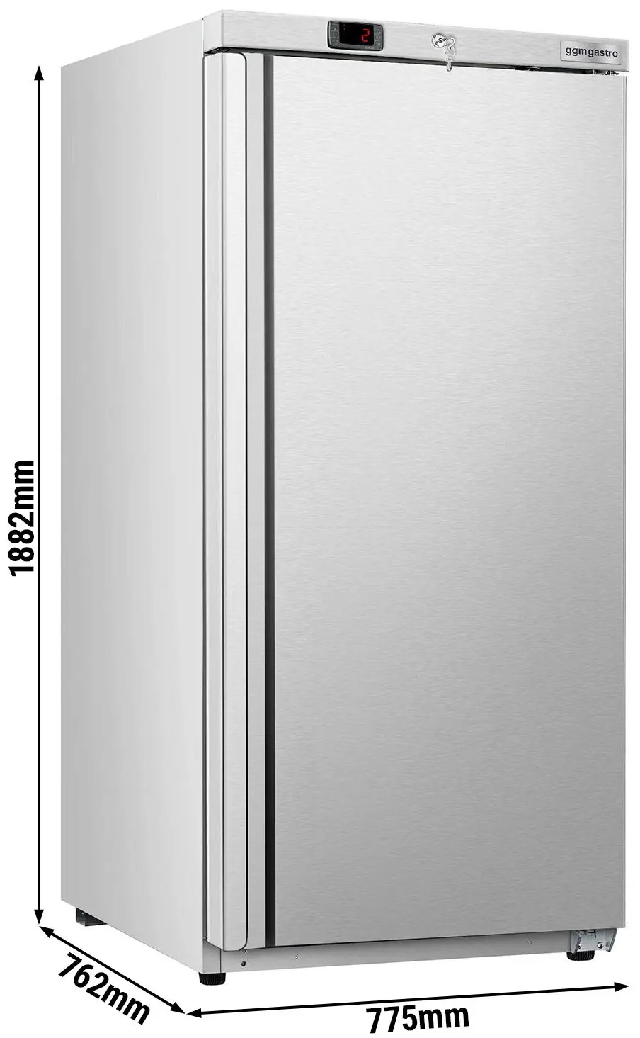 Dulap frigorific GGM Gastro Eco KSBL600E (Inox) - 12