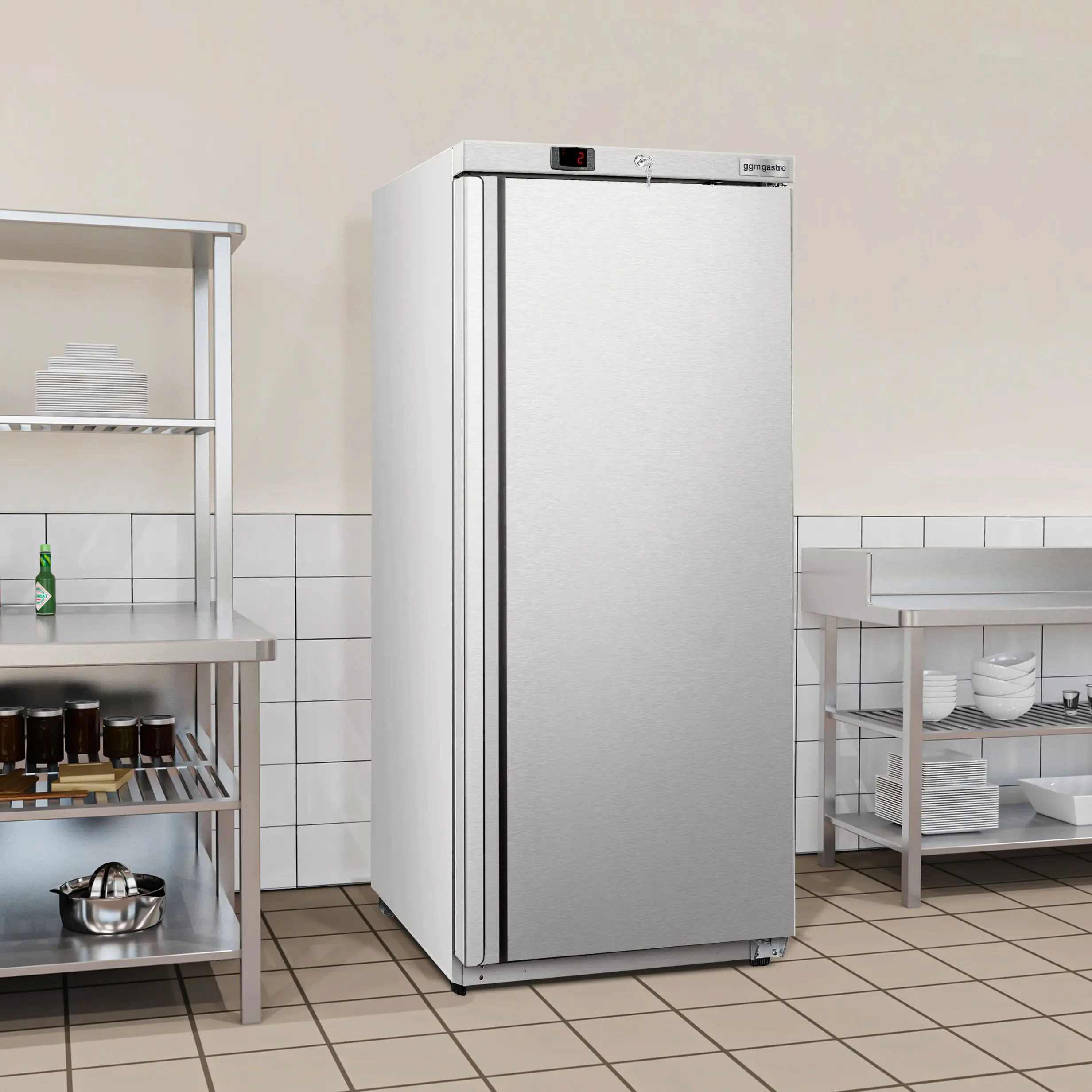 Dulap frigorific GGM Gastro Eco KSBL600E (Inox) - 13
