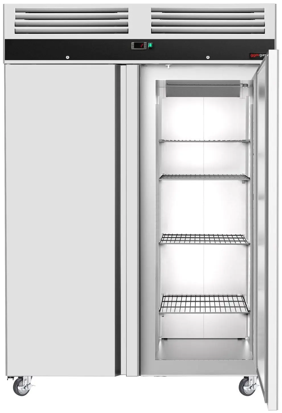 Dulap frigorific GGM Gastro Eco KSJ1400ND (Inox) - 2
