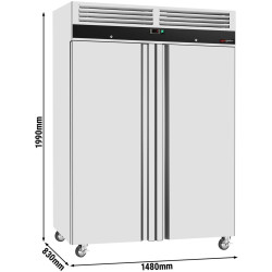 Dulap frigorific GGM Gastro Eco KSJ1400ND (Inox) Thumb