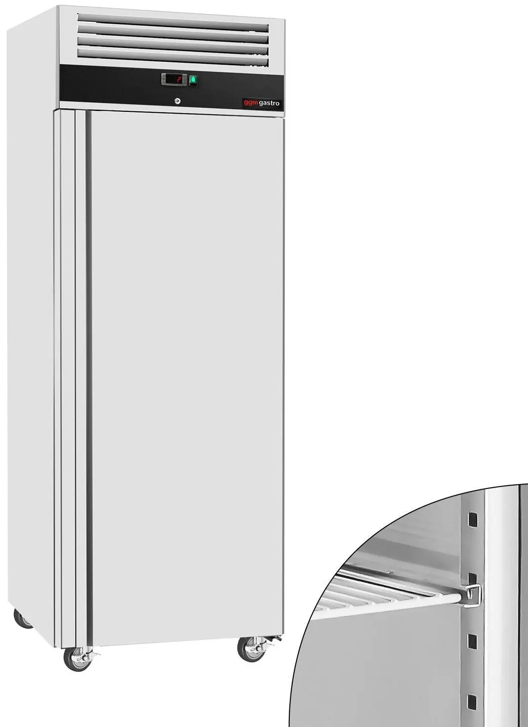 Dulap frigorific GGM Gastro Eco KSJ650ND (Inox) - 11