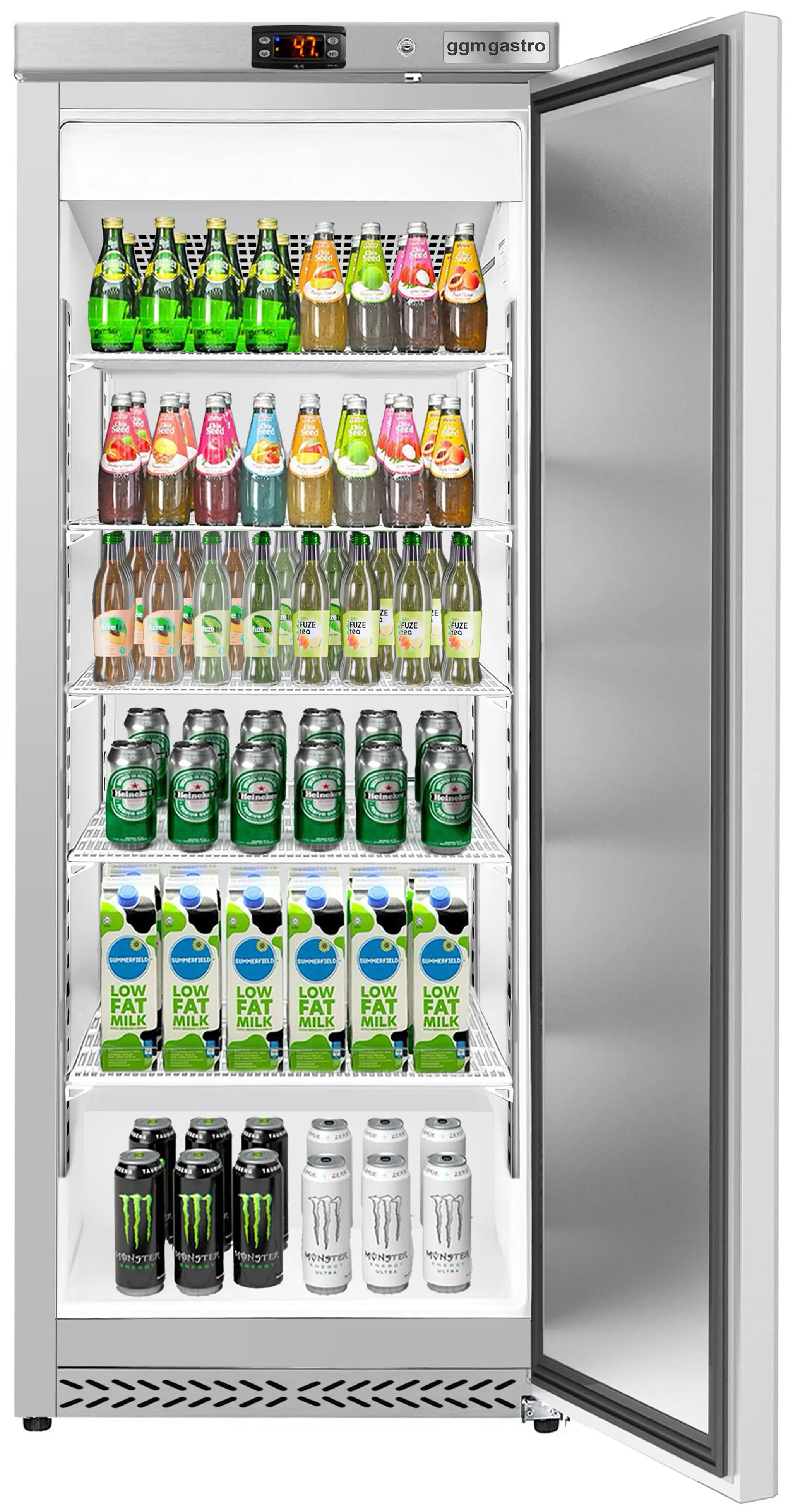 Dulap frigorific GGM Gastro Eco KSS400N (Inox) - 2