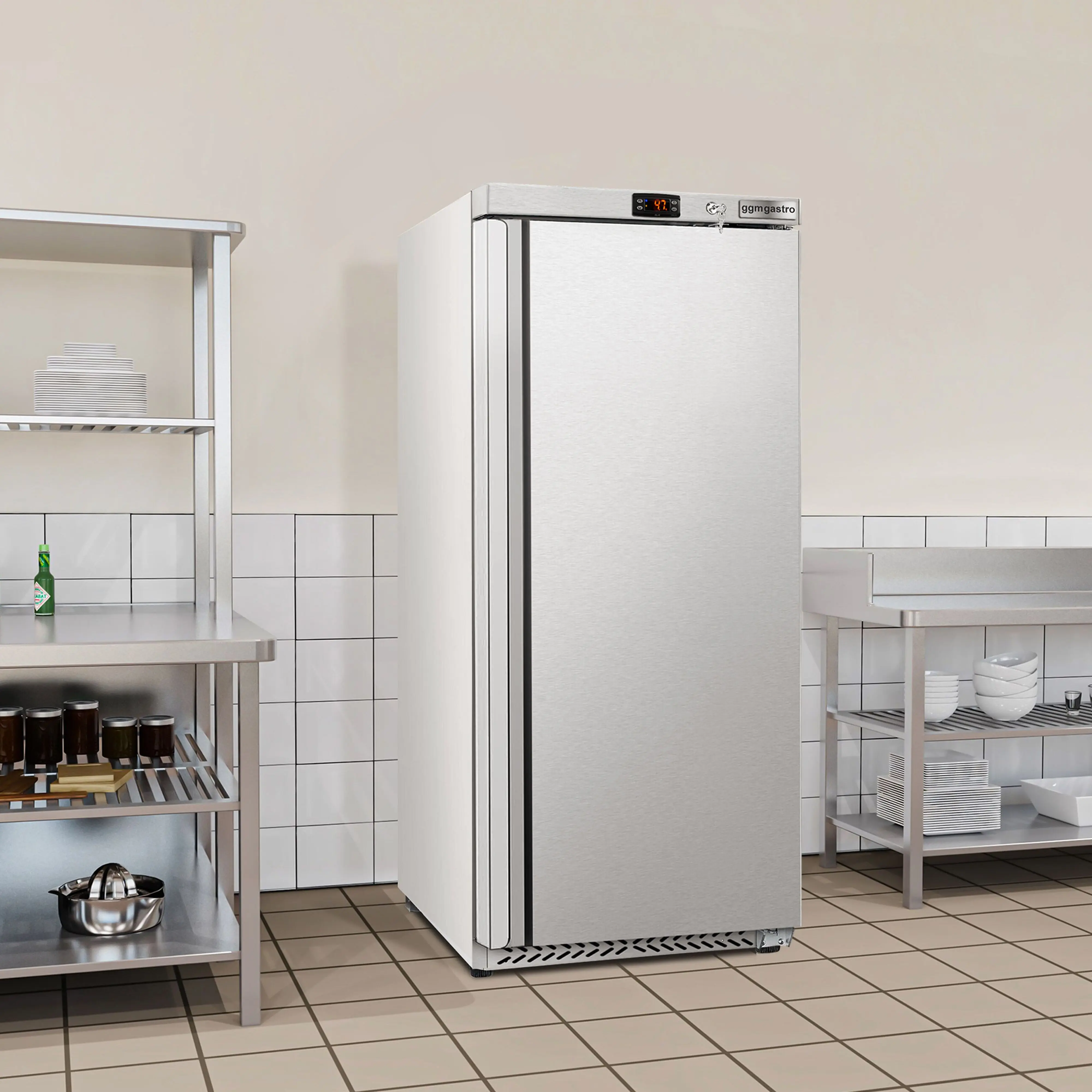 Dulap frigorific GGM Gastro Eco KSS600SRN (Inox) - 11