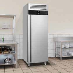 Холодильный шкаф GGM Gastro KC600NDN (Inox) Thumb
