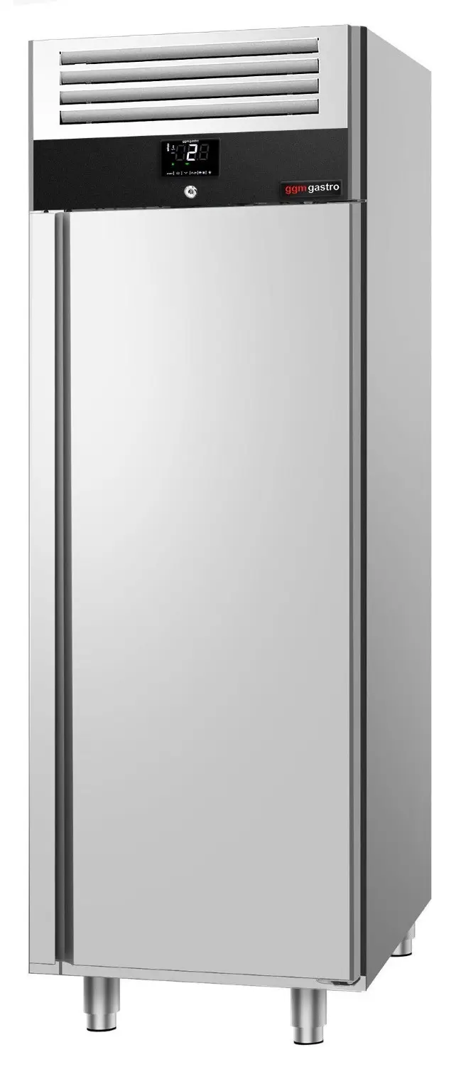 Холодильный шкаф GGM Gastro KC600NDN (Inox) - 5
