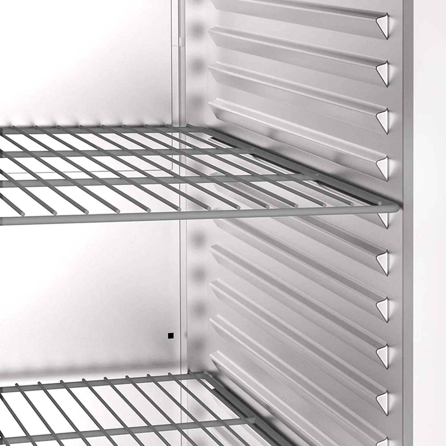 Холодильный шкаф GGM Gastro KC600NDN (Inox) - 8