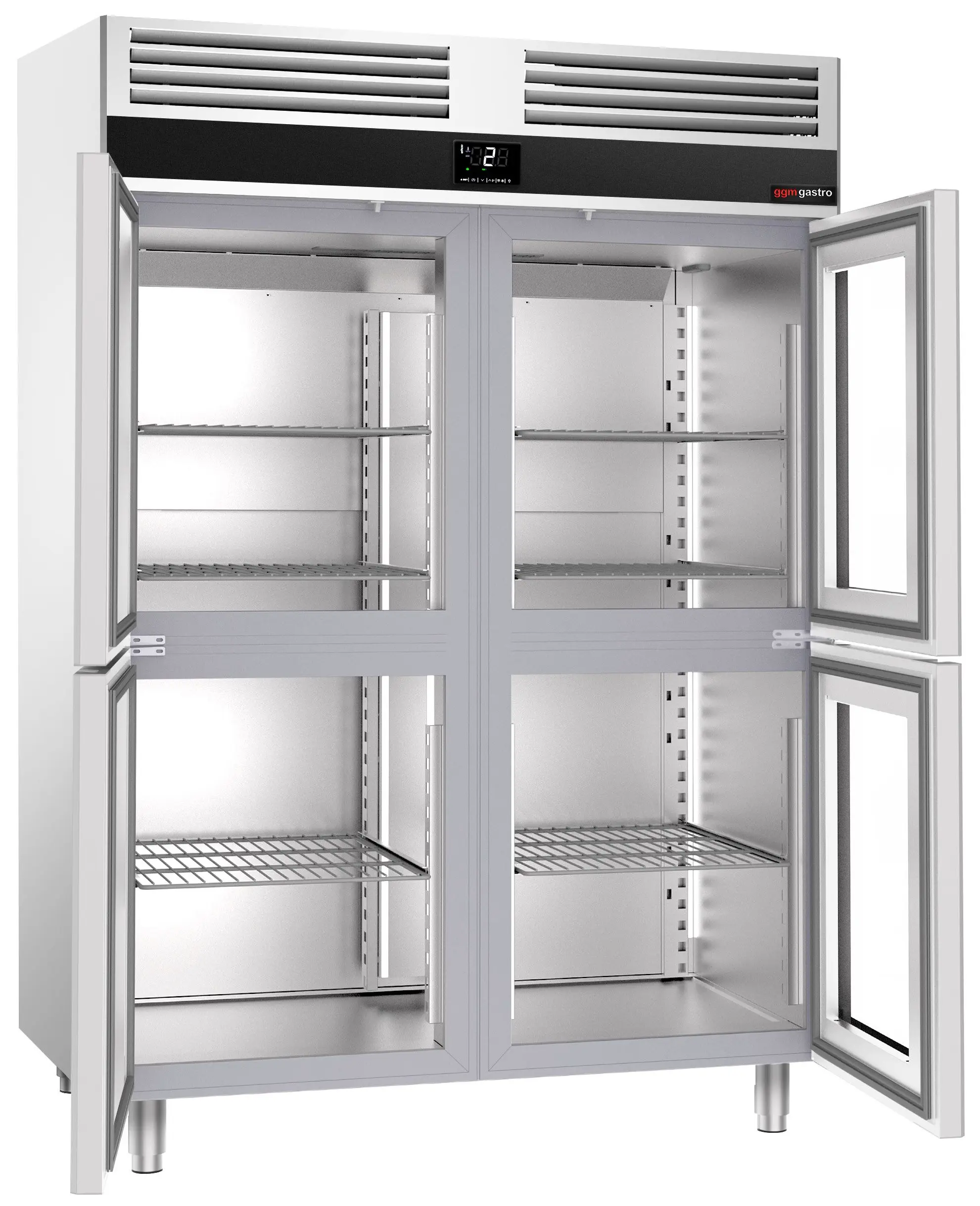Dulap frigorific GGM Gastro KSF1482G (Inox) - 2