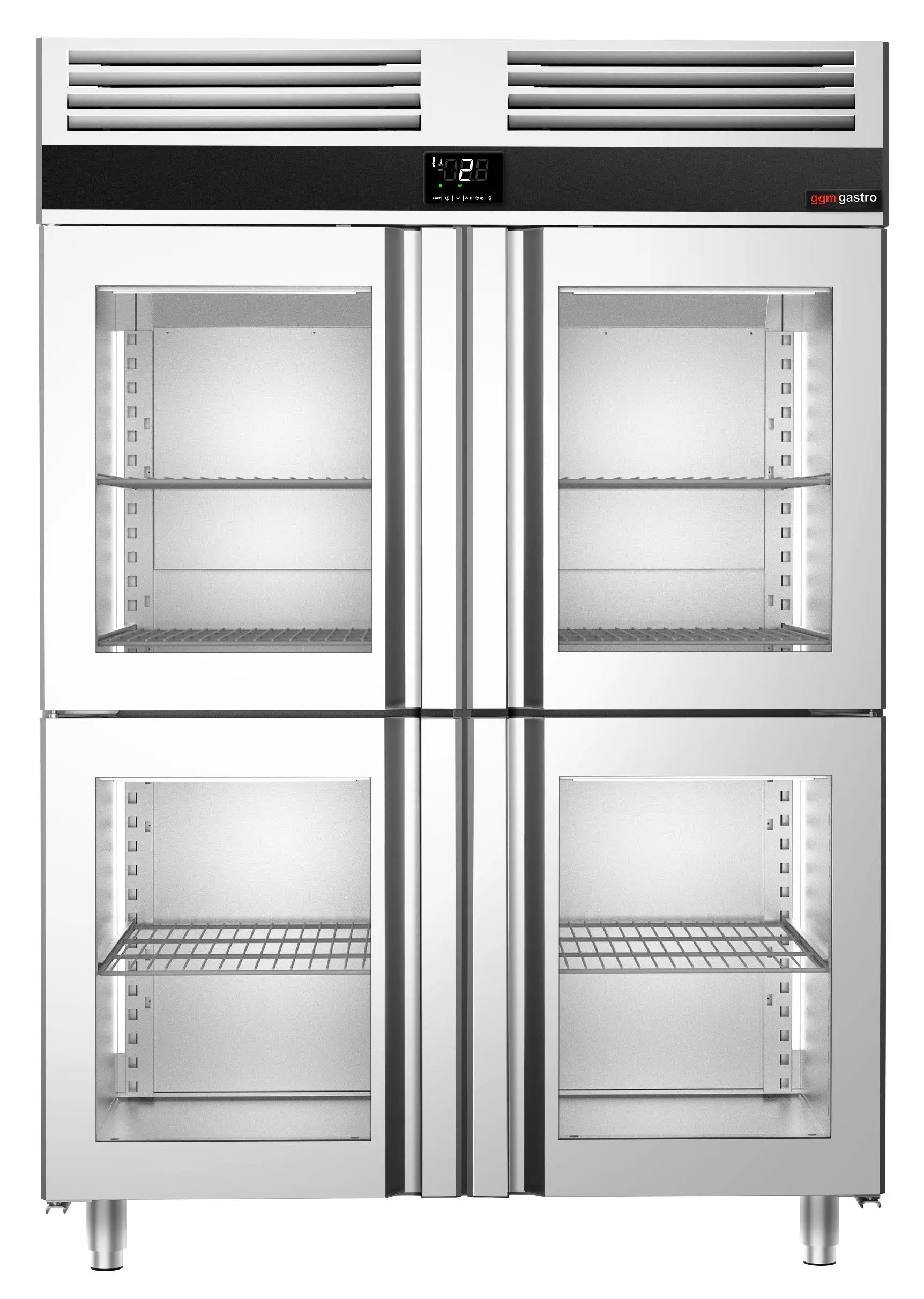 Dulap frigorific GGM Gastro KSF1482G (Inox) - 3