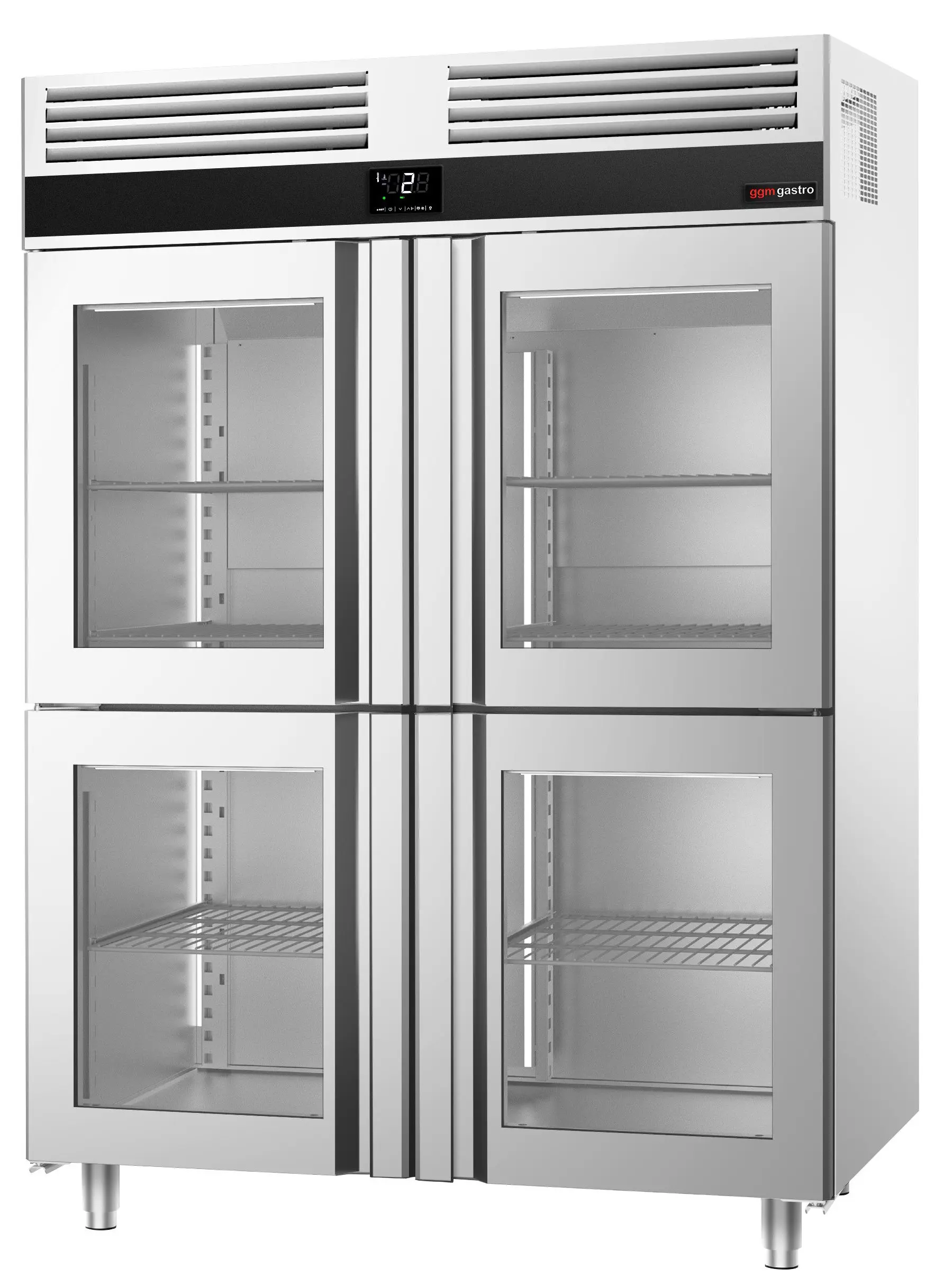 Dulap frigorific GGM Gastro KSF1482G (Inox) - 5